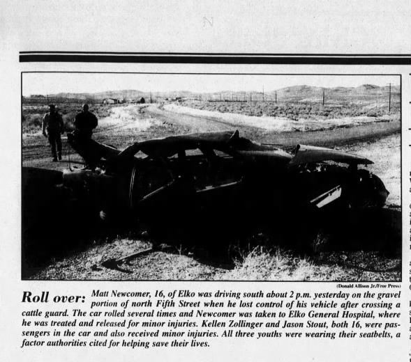 Clipping from Elko Daily Free Press